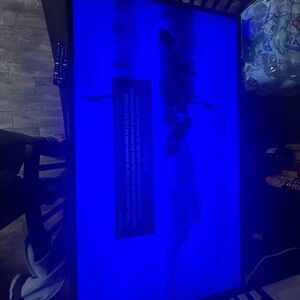 LG flatscreen smart tv with remote